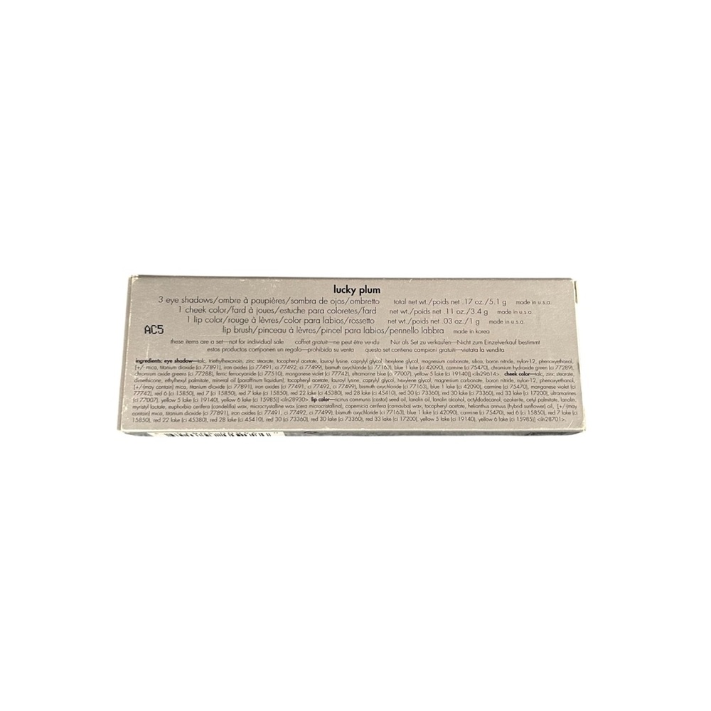 VTG Y2K Stila Just My Luck Limited Edition Palette Lucky Plum Lindsay Lohan NWT - Picture 7 of 11
